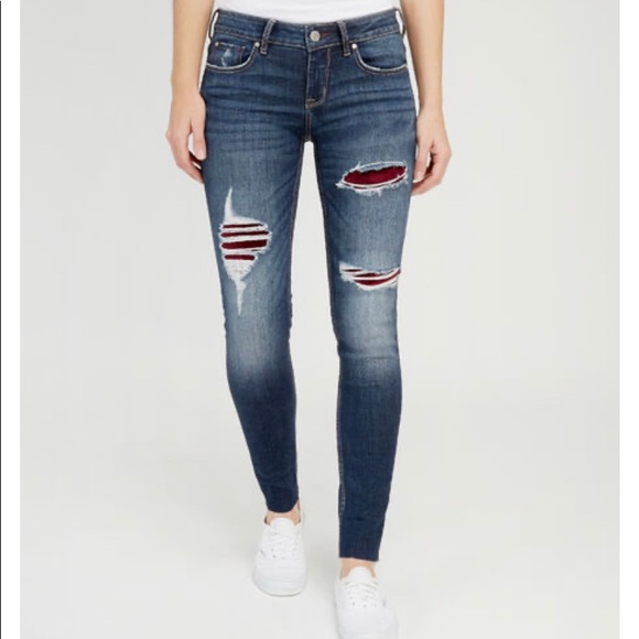 BNWOT bootlegger skinny jeans - Picture 6 of 8